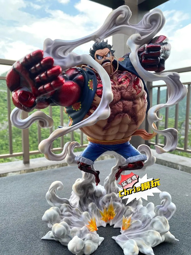 원피스 원숭이 D 루피 애니메이션 피규어 주변 수지 동상 모델 장면 동상 장식 장식품 선물 장난감 컬렉션