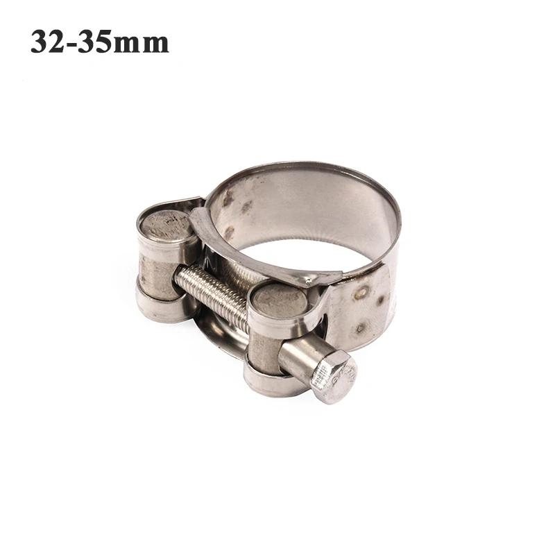 High Quality Stainless Steel Hose Clamp Exhaust Air Water Pipes Durable Sealing Powerful Strength Repair Welding Tools Link Pipe