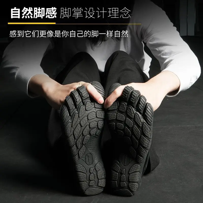 Professional Weight Lifting Shoes for Men Breathable Men Squat Shoes Anti-Slip Fitness Yoga Shoes Men Wearable Indoor Shoe Mans