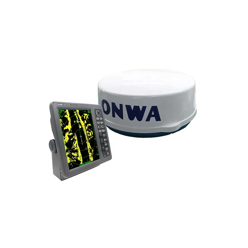 High Quality And Best Price ONWA 12inches & 15inches Marine Radar with AIS Display / ARPA Function