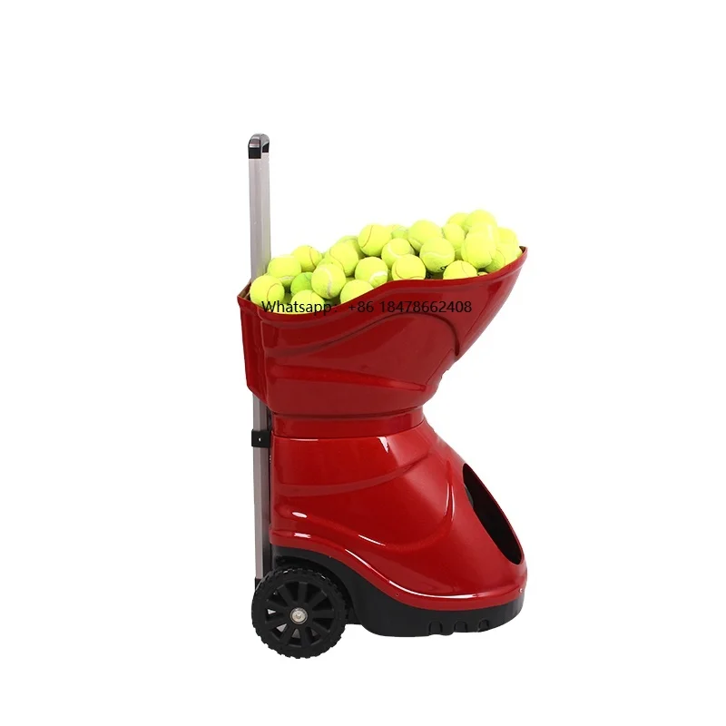

High Quality SIBOASI Automatic Portable Remote Control Throwing Tennis Ball Machine for Sale