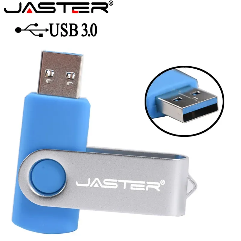 Original JASTER USB3.0 swivel USB flash drive 256GB 128GB 64GB 32GB 16GB 8GB 4GB Pendrive high quality pen drive Cle USB