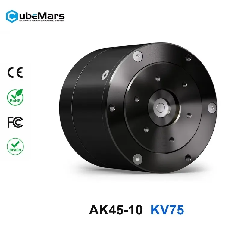 Brushless 24V Permanent Magnet IE4 Efficiency Neck Joint Actuator Compact Integrated Motor Explosion-proof AK40-10