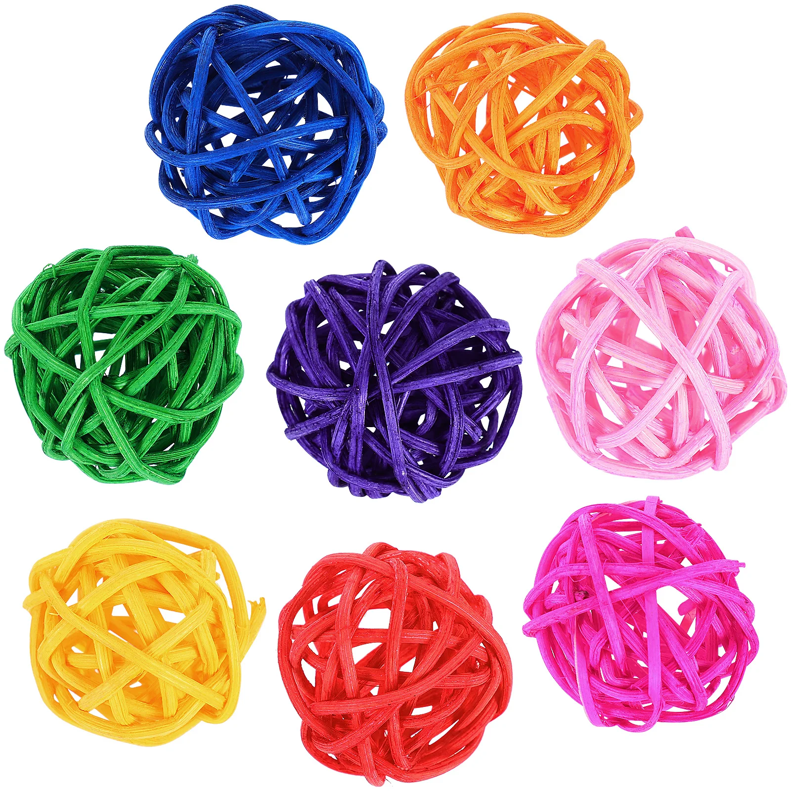 

Rattan Balls Aromatherapy Small Colored Vine Decorative Christmas Accessories Vase Filler Craft Project Wedding Ornament Bridal