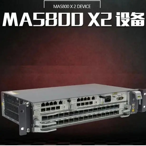 Original HW MA5800-X2 GPON OLT,MPSA or MPSC * 2 + PISB * 1, AC Power Supply, MA5800 Series