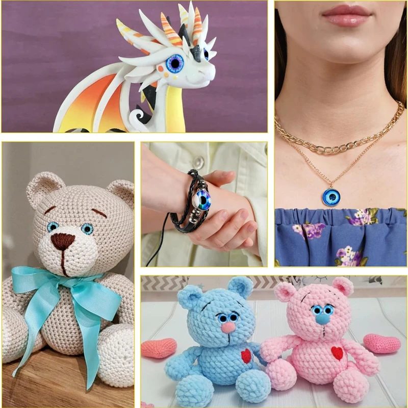 100 PZ 50 Paia Occhi di Drago Occhio di Gatto Giocattoli Vendita Calda 6mm 8mm 10mm 12mm Fatti A Mano Foto Cabochon In Vetro FAI DA TE Fare Bambole accessori