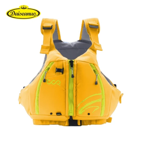 Imagen 1 del producto Daiseanuo Ayuda de flotabilidad 50N, PFD Life Fishing Kayak Chaleco Chaqueta Adultos con Bolsillo grande para Paddleboard SUP Aprobado por CE