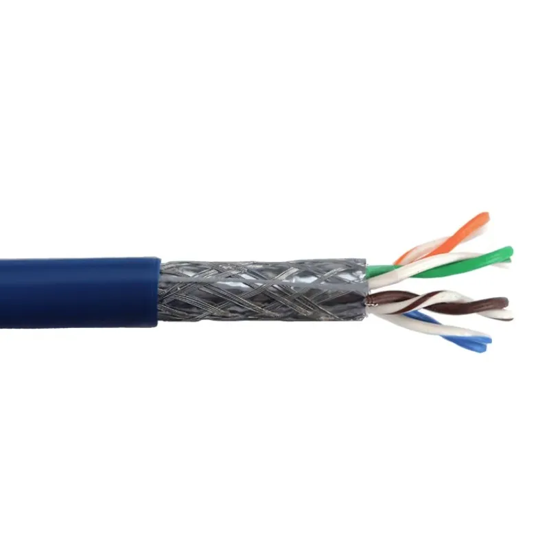Changbao ETL Listed Cat5e SFTP LAN Cable - PVC/LSZH Jacket Solid Conductor Network Ethernet Cable Jacket Communication Cable ODM