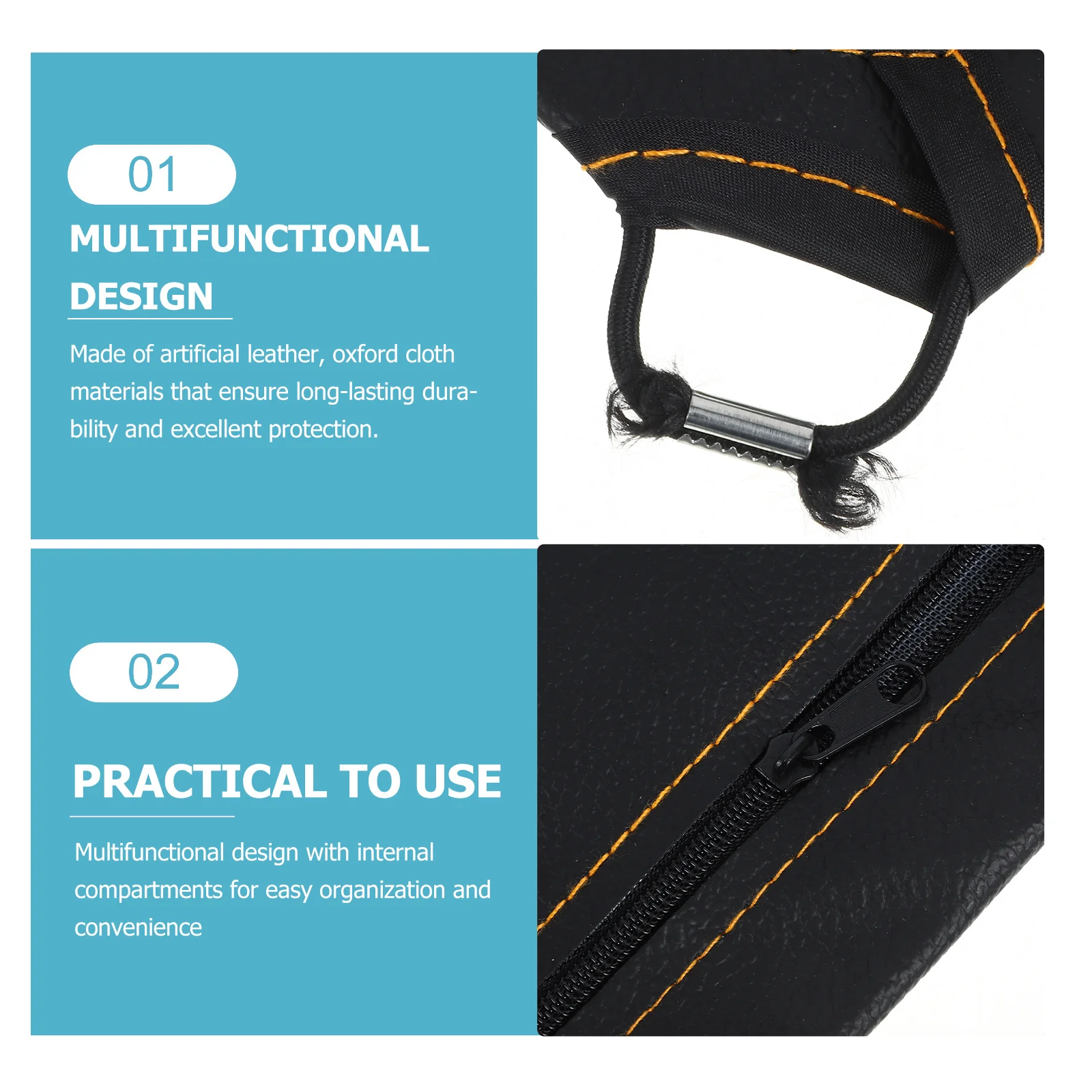 

Scooter Storage Bag Motorcycle Tool Organizer Tough Long-Lasting Protection Internal Compartments Secure Fastening System