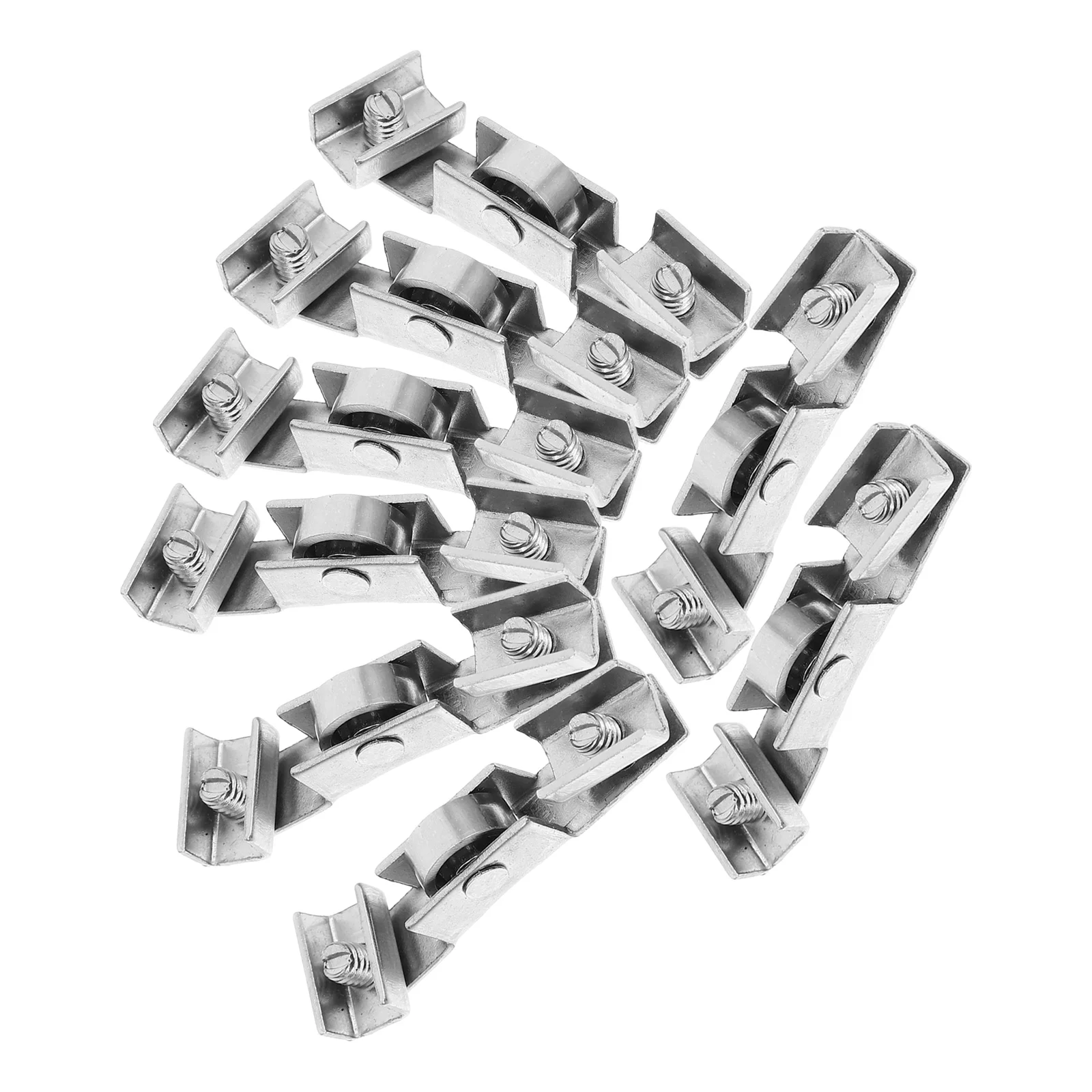 

8pcs wheel Sliding Door Pulley Metal Roller Smooth Hardware Cupboard Window Bearing Furniture Accessories