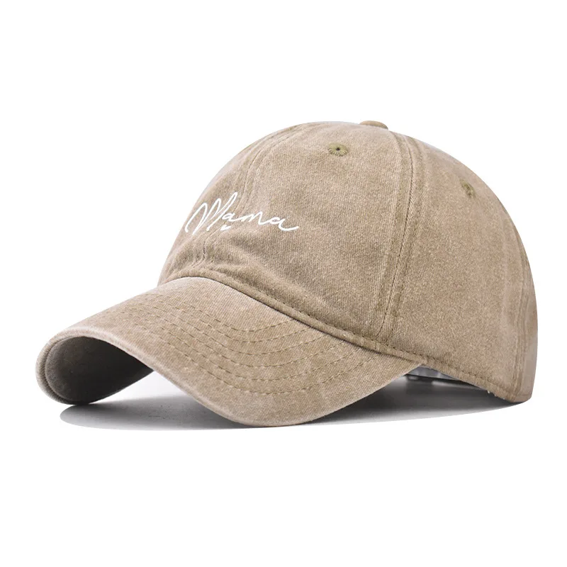 Bedruckte Baseballmütze „Mom's Love“, Outdoor-Reise, Sonnenschutz und Sonnenschutz, Geschenk für Mama