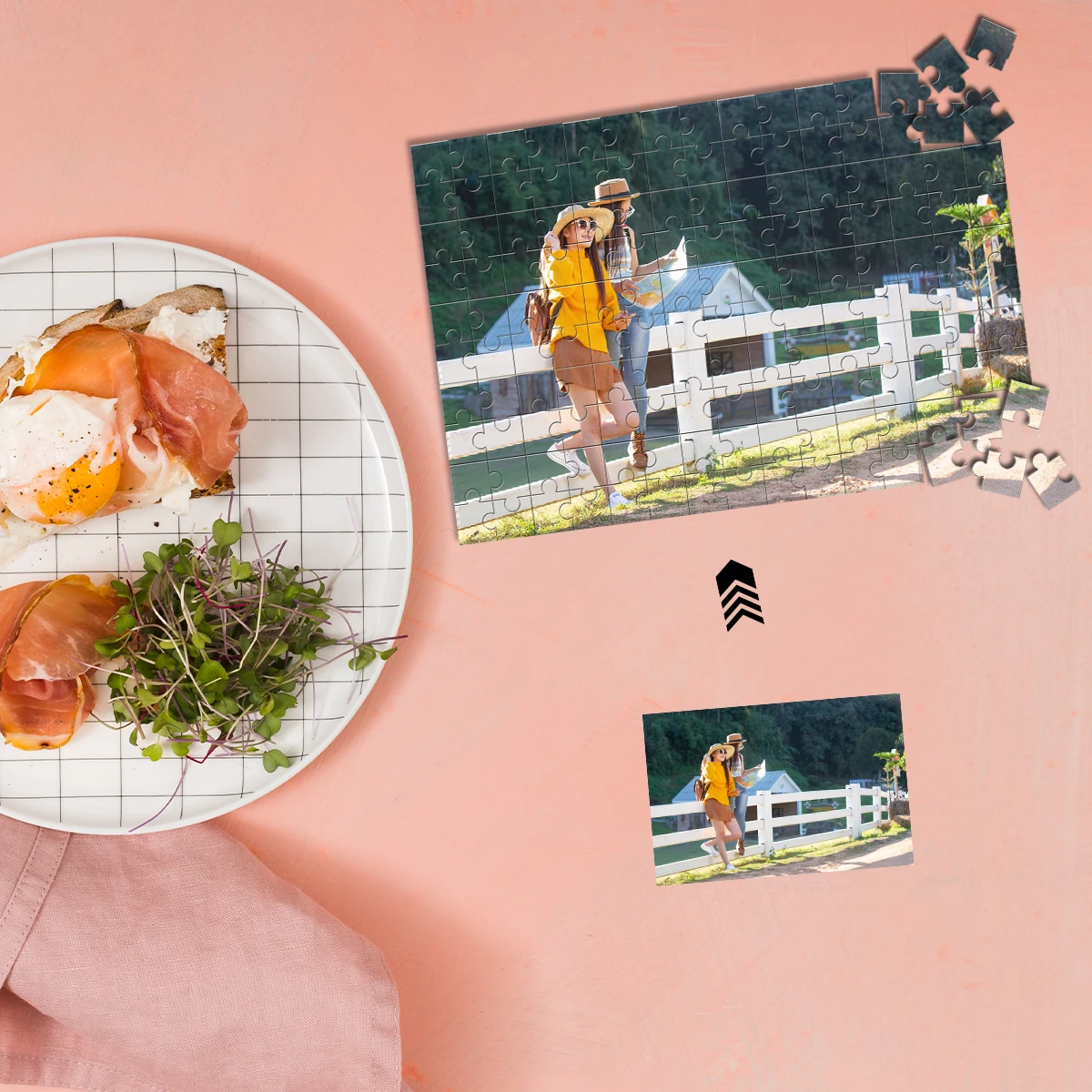 

Creative Custom Photo Customizable Photo Personalised Decompression Puzzles Jigsaw puzzle Gifts for Commemorative or Special Occ