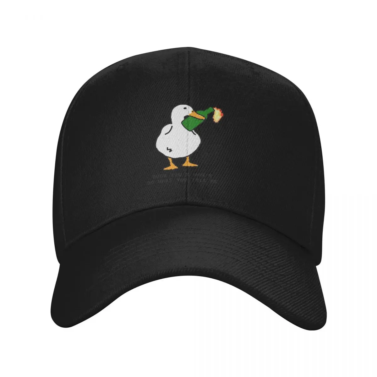 

duck you i won"t do what you tell me Baseball Cap Male hat Christmas Hat New In Hat Winter Hats For Men Women's