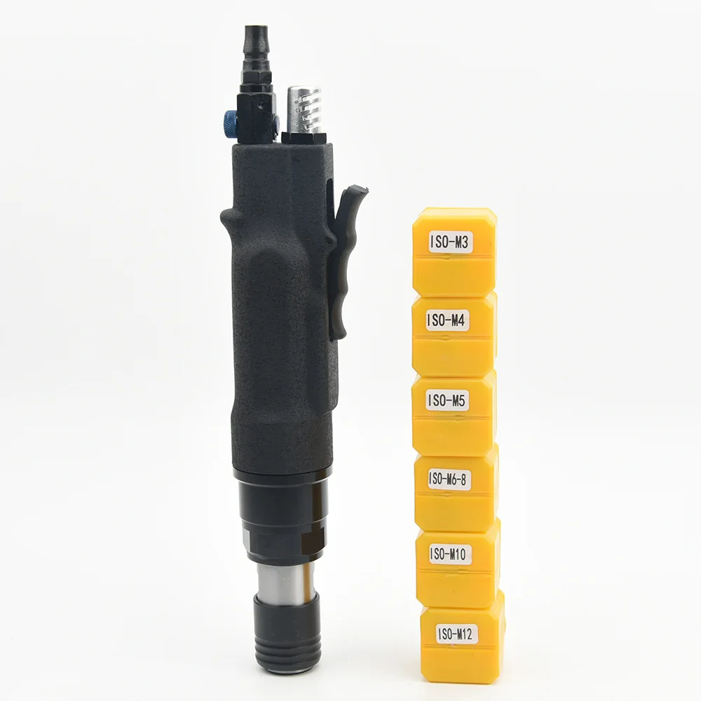 

Пневматическая дрель, нарезной станок, пистолет, резьбовой инструмент с патронами M3-M12, сверлильный станок для метчиков с электроприводом