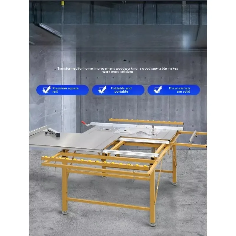Customizable 100*120cm DIY Folding Saw Table Mini Woodworking Bench Multifunctional Portable Workbench for Woodworking