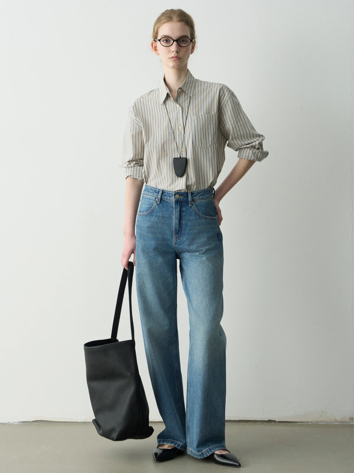 

Прямые синие джинсы с высокой талией, женские повседневные винтажные джинсовые длинные брюки темно-синего цвета на молнии