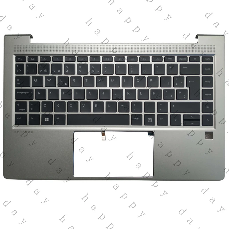

A+ Laptop Spanish/Latin keyboard for HP ProBook 440 G8 445 G8 Upper Palmrest cover