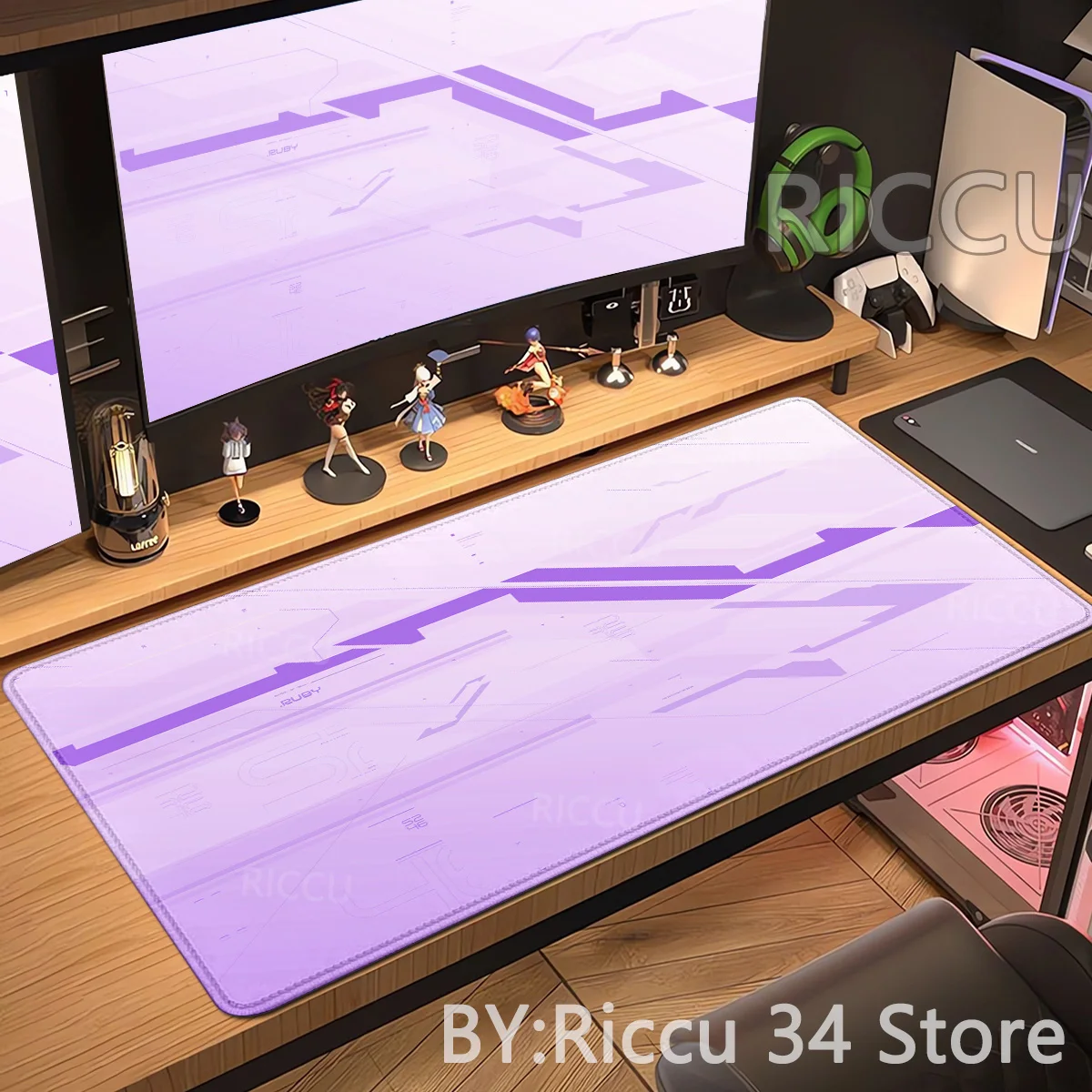 ملحق RGB كبير لعبة ماوس تكنولوجيا العلوم لوحة الماوس مكتب الكمبيوتر المطاط عدم الانزلاق حصيرة مكتبية الأجهزة الطرفية الرياضية الإلكترونية