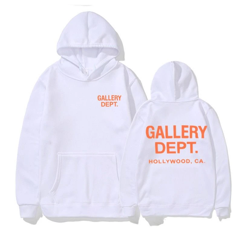 GALLERY Cross Border DEPT Klassischer Hoodie mit Buchstabendruck, europäischer und amerikanischer Herren-Fleece-Hoodie, lockerer, lässiger Kapuzenpullover – Detail 11