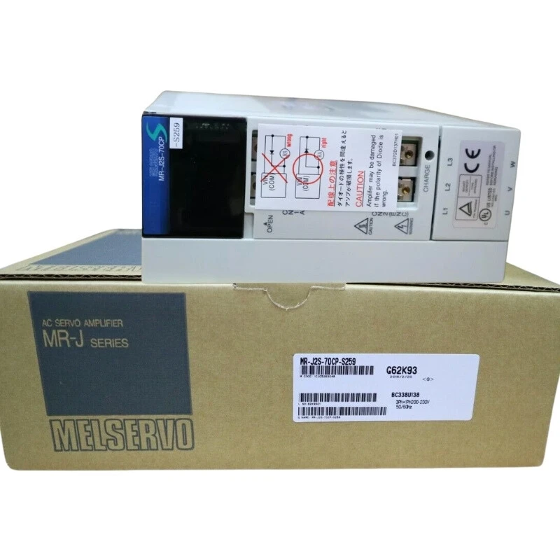 

NEW MR-J2S-70CP-S259 Servo Drive 1 Year Warranty In Stock