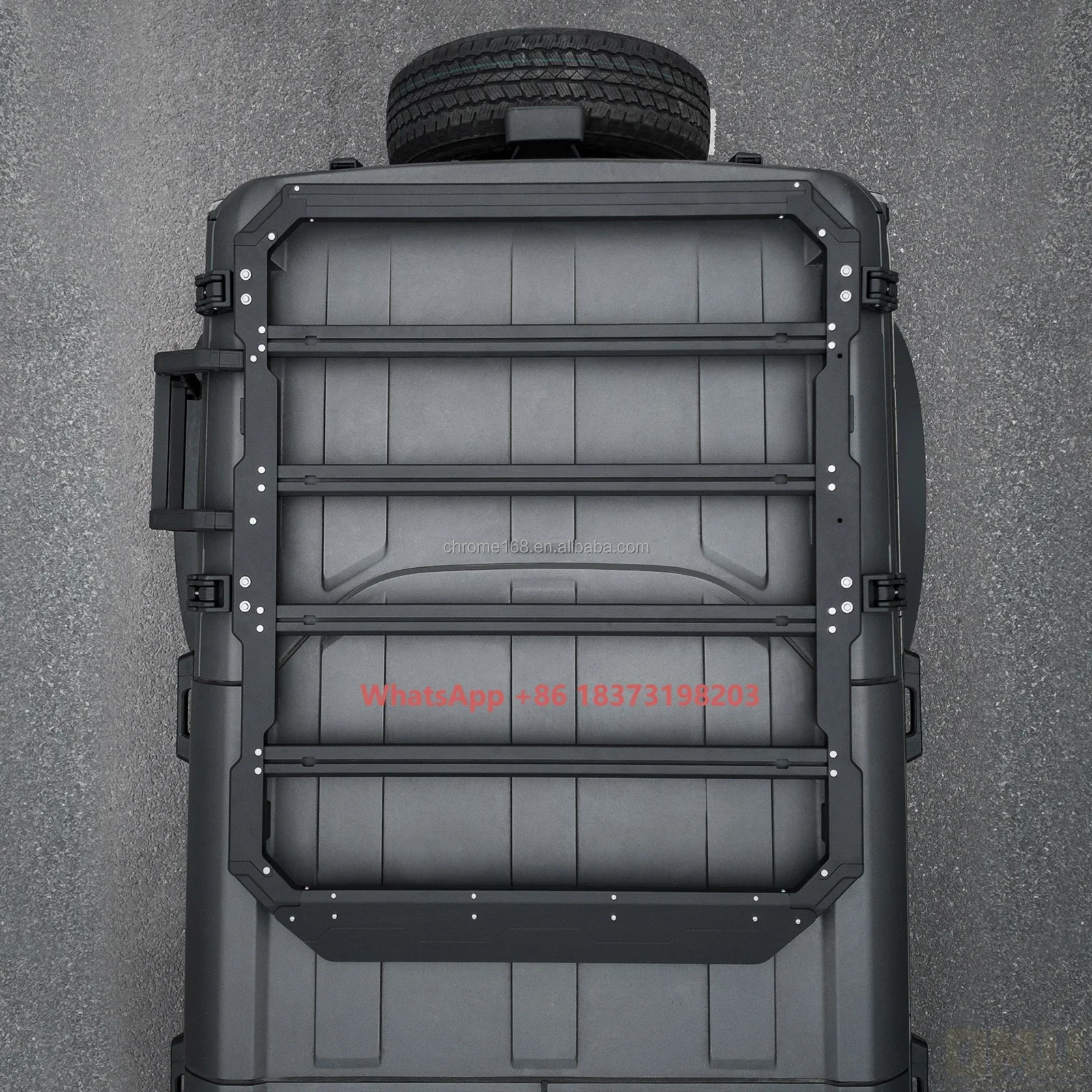 OMU Genesis Series Roof Luggage Rack for Bronco Accessories 4x4 Offroad Aluminum Roof Rack Multifunctional Roof Platform