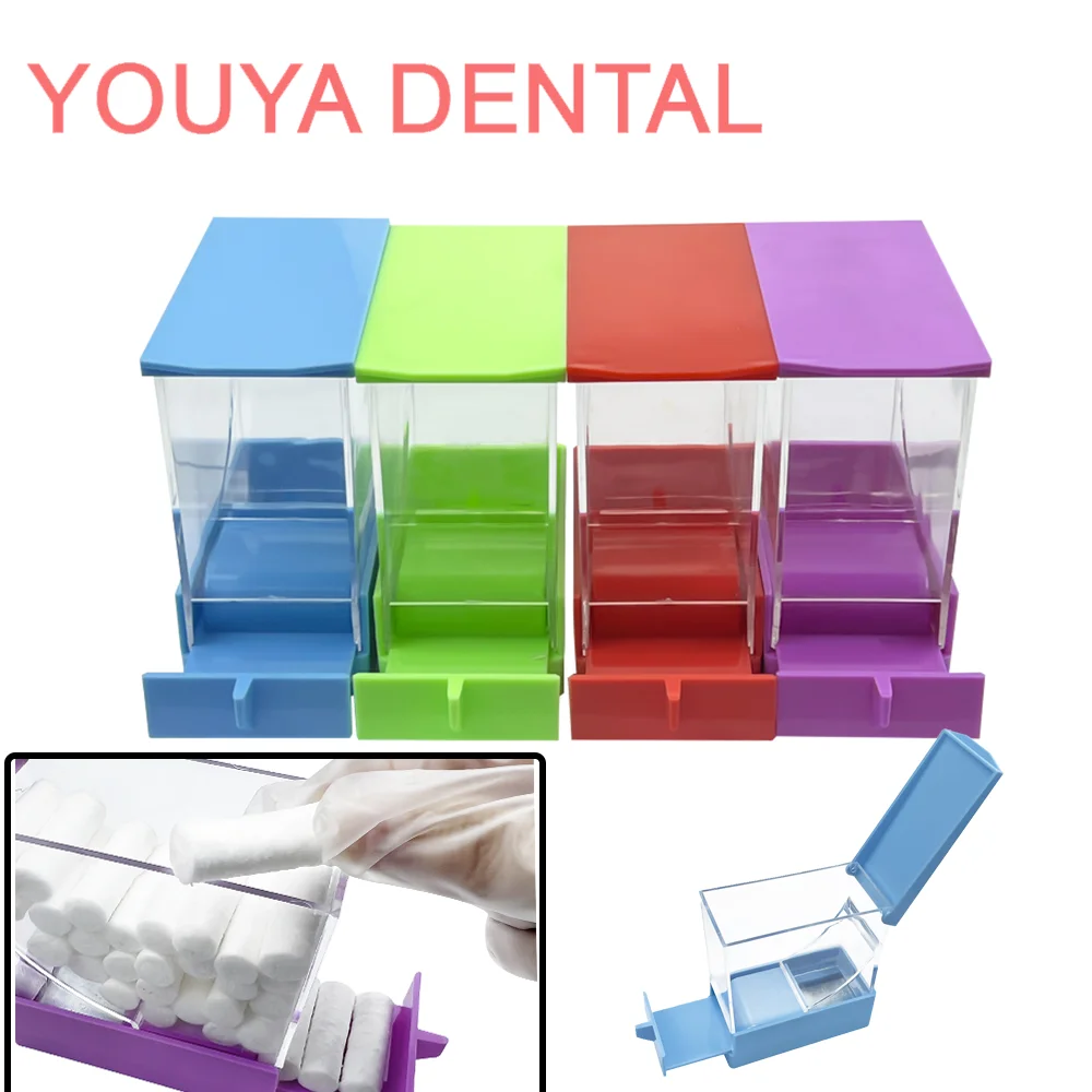 

New Drawer Type Dental Cotton Roll Dispenser Holder Orthodontic Cotton Roll Storage Box Divider Boxes Oral Hygienic Tool