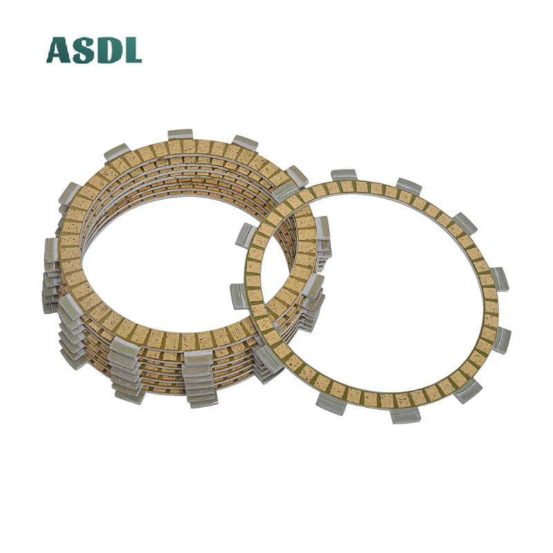 7pcs Clutch Friction Plates Kit For Hyosung TE450 GT650 GT 650 GT650S GT650R GT650i GV650 Aquila ST700 ST 700 ST700I 2004-2013