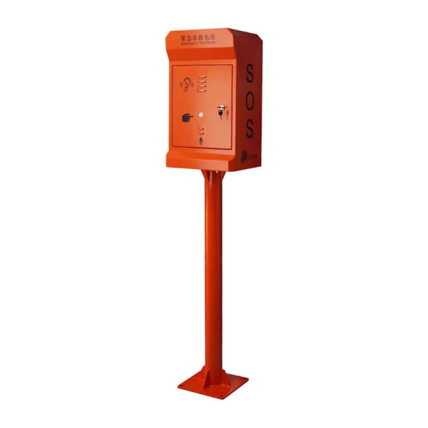 J&R JR-ETS-01 Inside Wall Embedded Tunnel SOS Call Emergency Telephone Column Pillar Roadway Multi-Network Corded Intercom