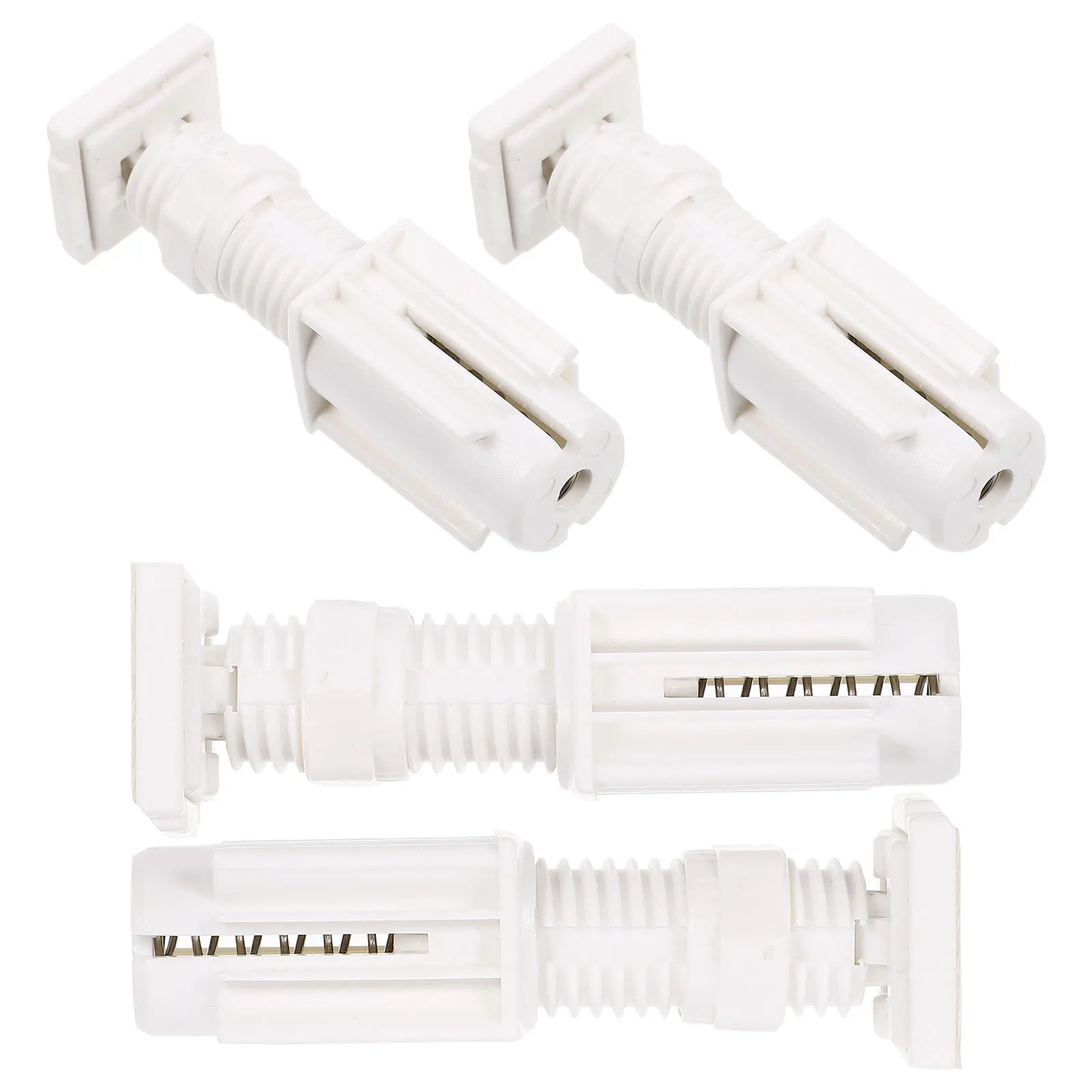 

4Pcs Blind Mounting Brackets Aluminum Venetian Blind Holder Louver Fixing Installation Replacement for Office Living Room