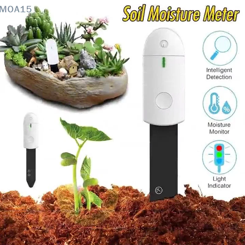 Intelligent Soil Moisture Tester Humidity Meter Farm Lawn Plants Flower Soil Monitor Hygrometer Convenient Gardening Tool