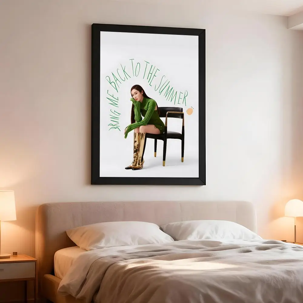 Confident Musician J-Jessica Jung Poster Artistic Instant Peel-Off Wall Decor Atmosphere Setter for Bedside & Shared Room