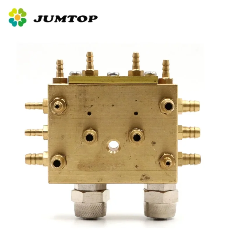 JUMTOP Dental Cabinet Integrated Air Water Chassis Valve Copper Air Valve Dental Chair Unit Spare Parts Accessories