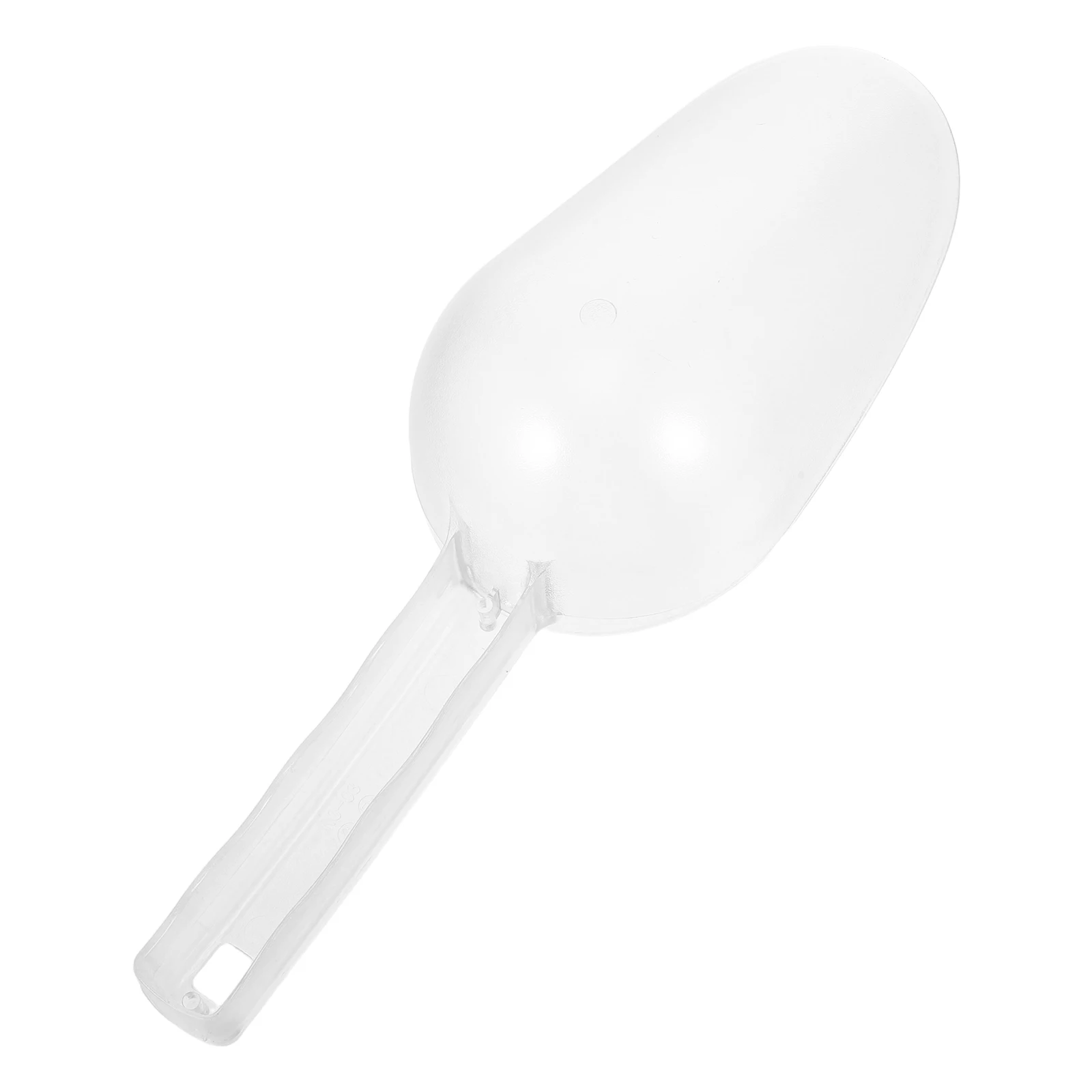 

2Pcs Acrylic Ice Scoop Thickened Clear Food Serving Scoops for Kitchen Buffet Candy Flour Coffee Tea Wedding Desserts