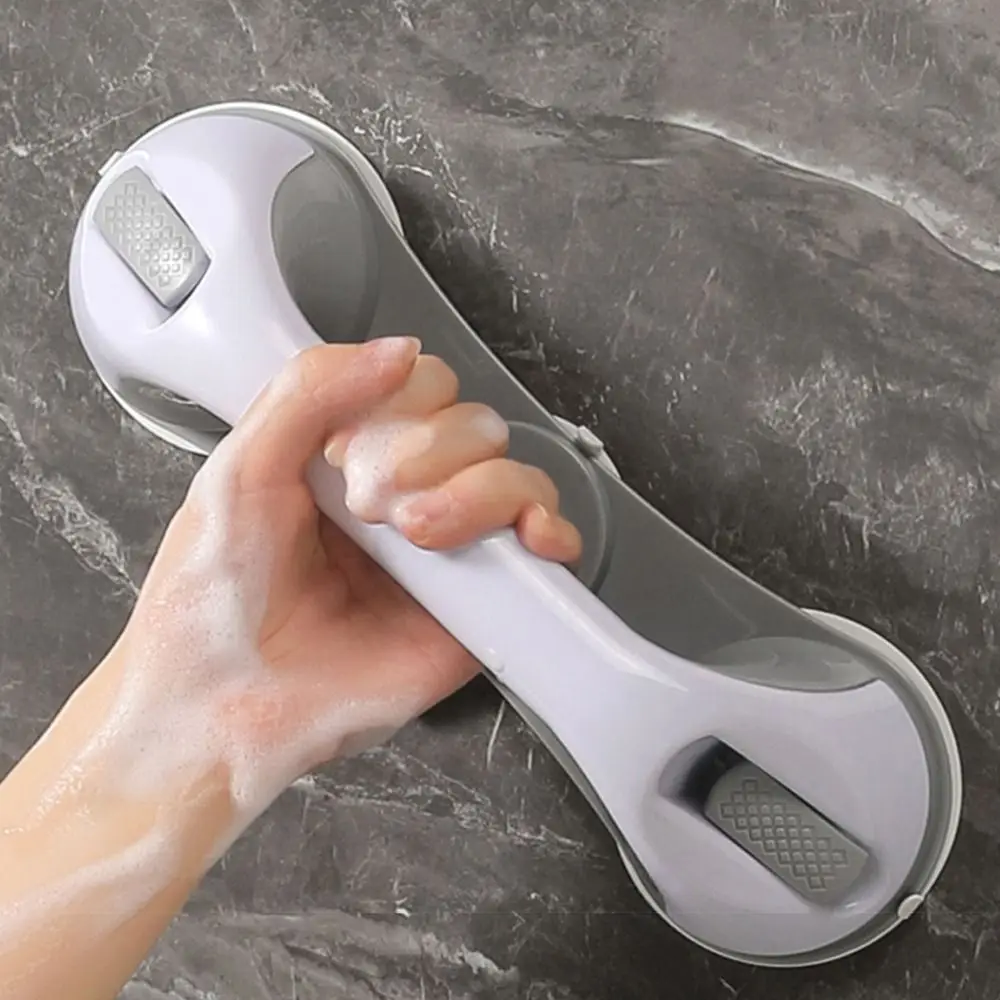 Suction Cup Shower Handle Anti Slip Hand Grips Anti-fall Bathtub Armrest Safety Bathroom Aid Handicap Grip Rail Bath Hardware