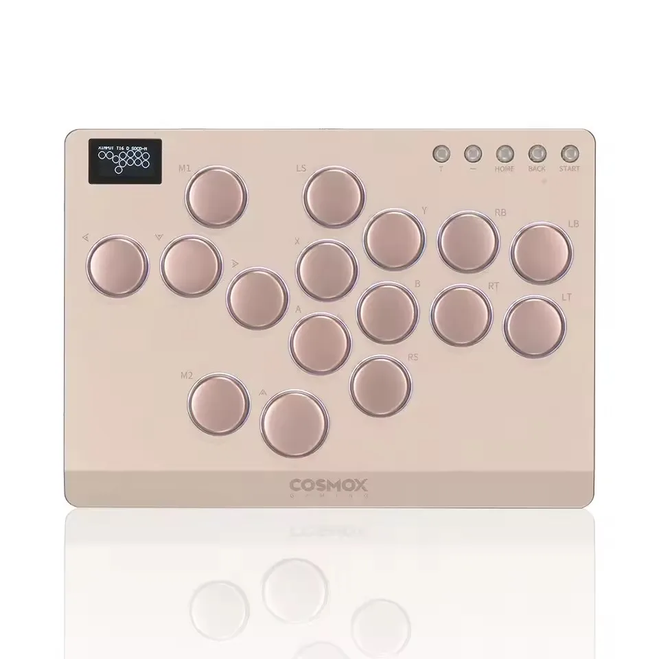 

Aluminum Alloy Hitbox Leverless Arcade Stick Fighting Game Hitbox Controller For PC/Ps4 /Ps5 Joystick Arcade Controller