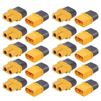 Amass XT60 conectores tipo bala hembra para RC Lipo batería Rc Drone avión accesorios al por mayor XT60 conectores enchufes