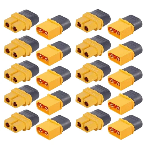 Amass XT60 conectores tipo bala hembra para RC Lipo batería Rc Drone avión accesorios al por mayor XT60 conectores enchufes