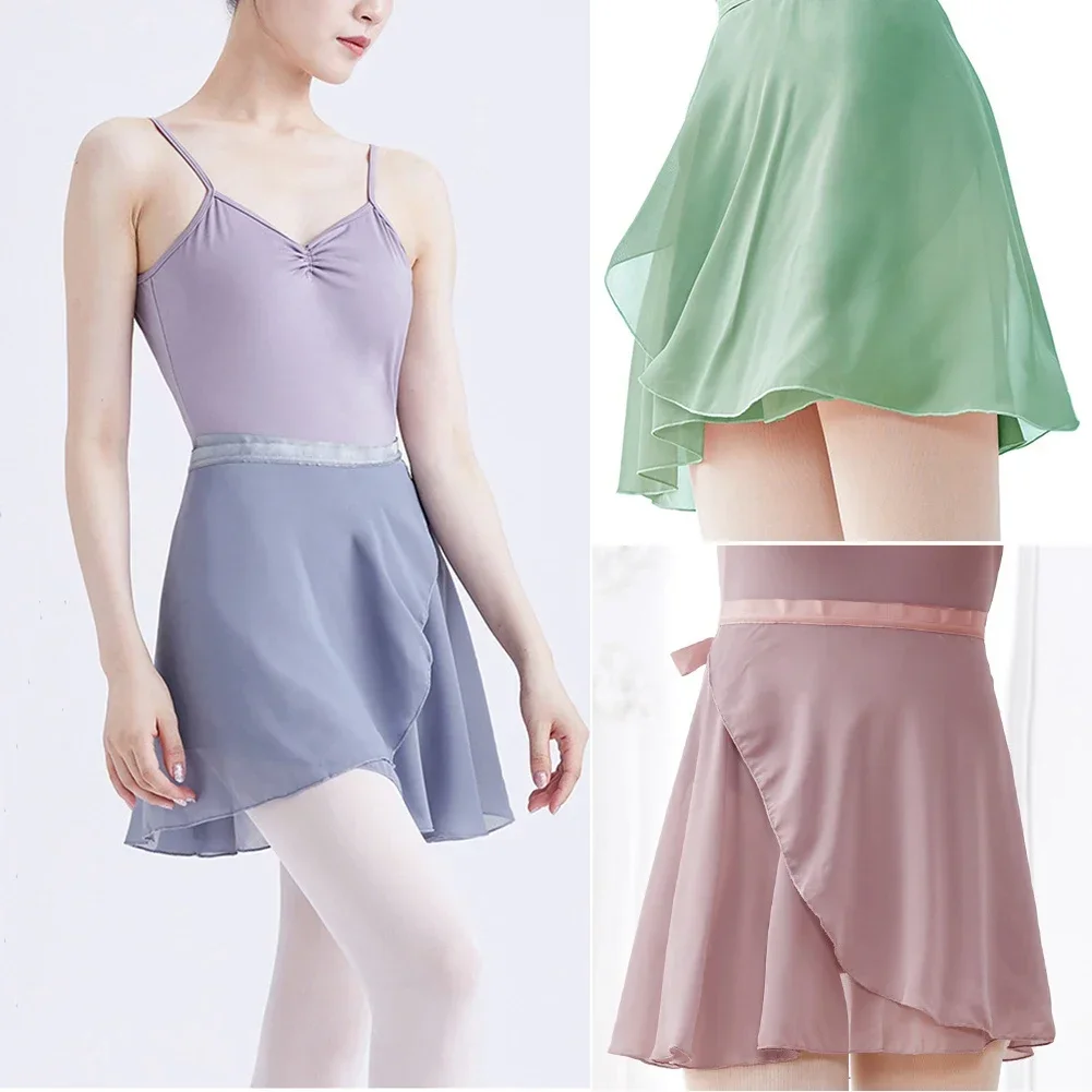 บัลเล่ต์ผูกกระโปรงเต้นรํา Tutu Ballerina Dance Class เครื่องแต่งกายยิมนาสติก Leotard Dancewear