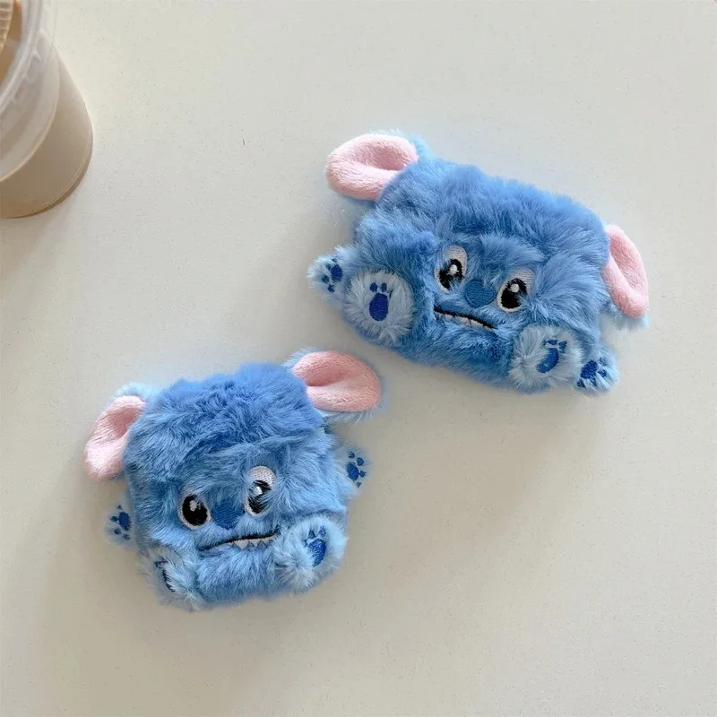 

Plush stitching Stitch creative Apple Airpods/AirPods Pro/1/2/3/4 cute cartoon wireless Bluetooth headphone protective cover