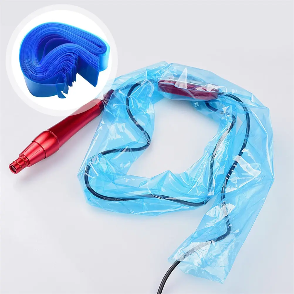 

100Pcs Tattoos Clip Cord Sleeves Disposable Plastic Covers Protect Clean Safe Professional Tattoo Accessories Sleeve