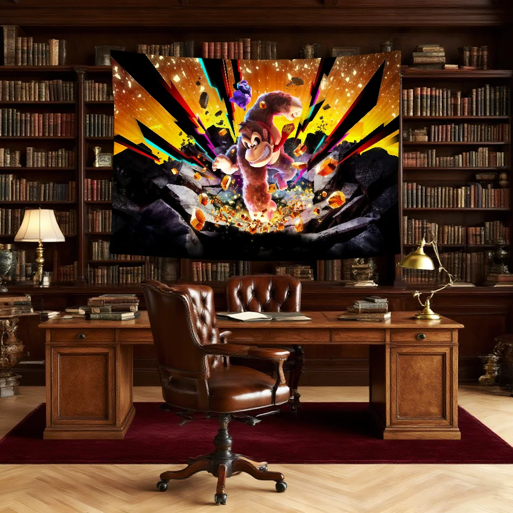 Drapeau D-donkey-y game B-bana - Home Decor Za avis et prix