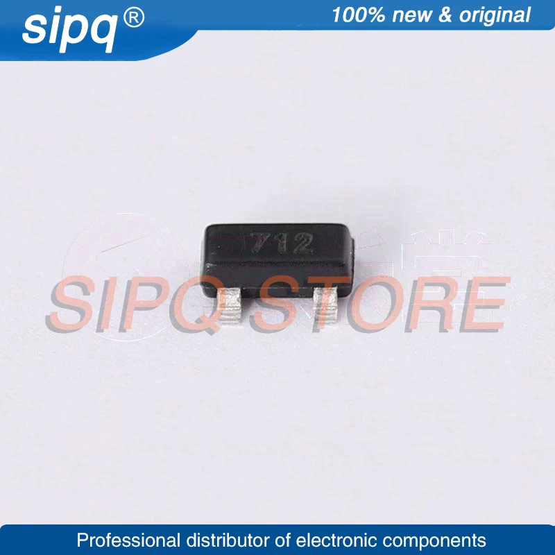 40PCS/LOT SM712.TCT TVS / ESD / TSS / Protección a nivel de placa SOT-23 Chip IC original nuevo en stock