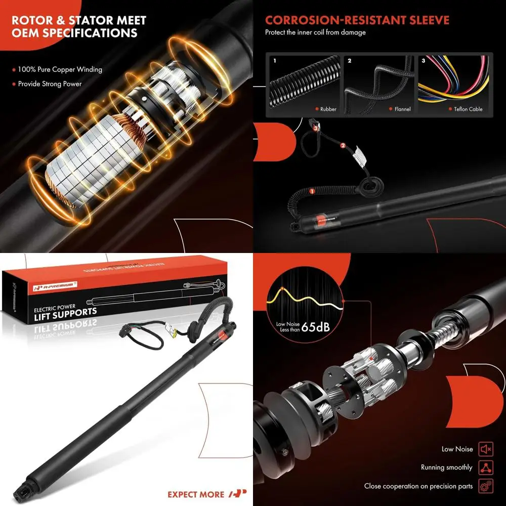 

A-Premium Задний левый люк Power Lift Support Амортизатор, совместимая с Chevrolet Tahoe, Suburban & GMC Yukon XL & Cadillac Esc