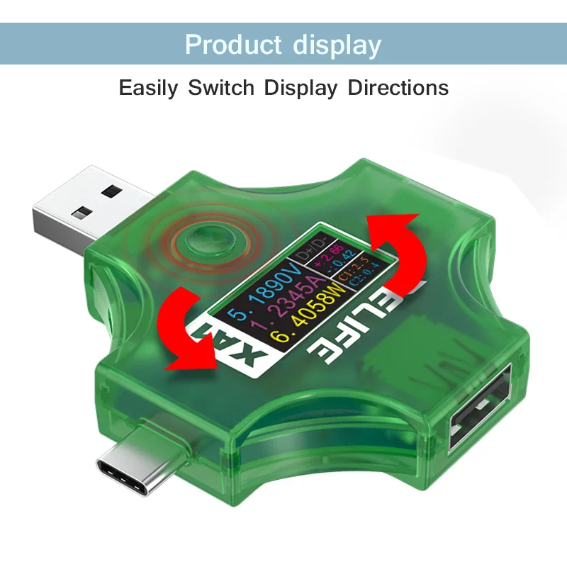 RELIFE XA1 Current and Voltage Multifunctional Tester Bidirectional Current Detection Protocol Automatic Identification