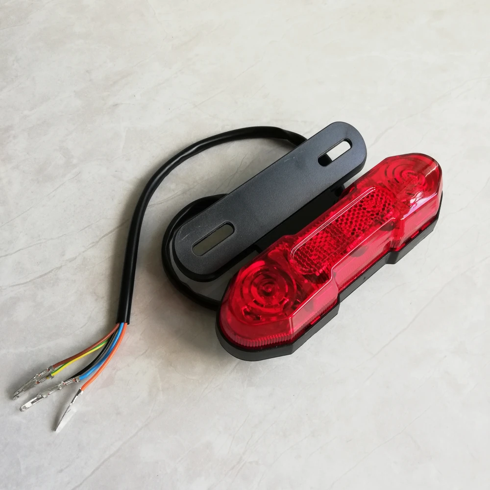 1Pc 12V LED Brake Light For Motorcycle Tail Light Turn Signal Electric Motorbike Rear Lights