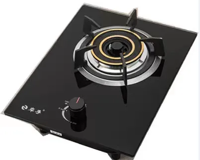 야외 바베큐 부탄 휴대용 가스 밥솥 스토브 주방 요리 액세서리 주철 1 버너 캠핑 휴대용 가스 스토브