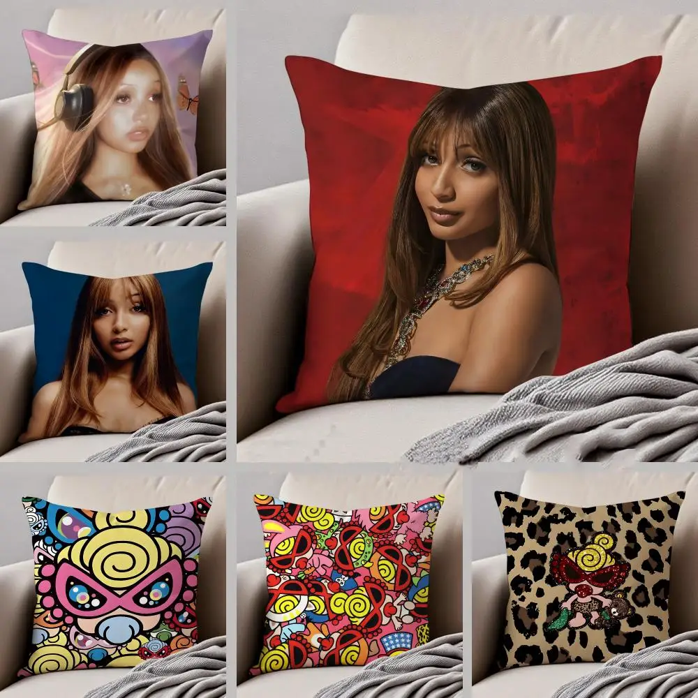 Streetwear Brand B-Ben Davis Cushion Cover Throw Pillow Cover Hidden Button Durable Polyester Chair Cushion