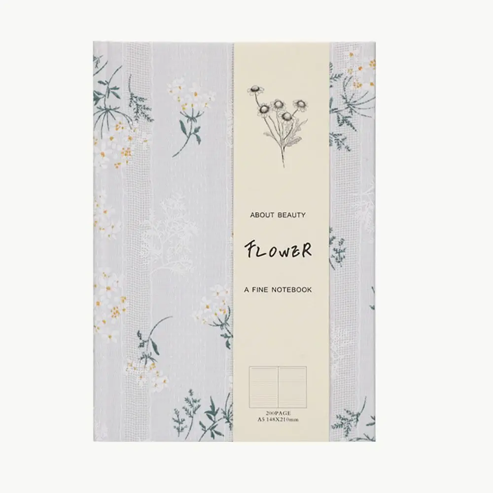 Portable Stylish A5 Cloth Notebook Compact Morandi A5 Hand Ledger Multi-Purpose Thick Student Diary Student