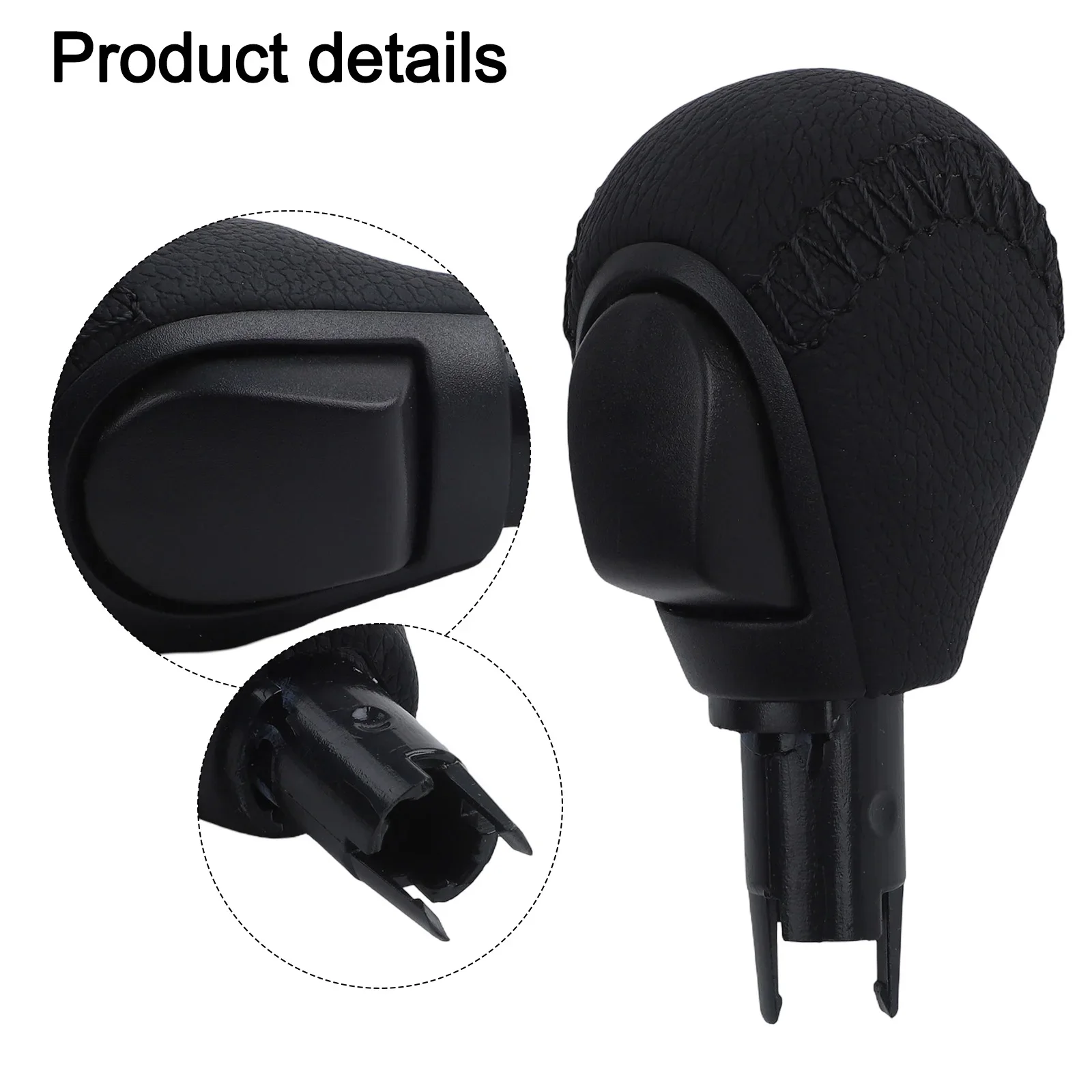 

For Smart For Fortwo 2015 2016 2017 Automatic Gear Shift Knob Handle Shift Quick Installation Modern Look Perfect Fit Guaranteed