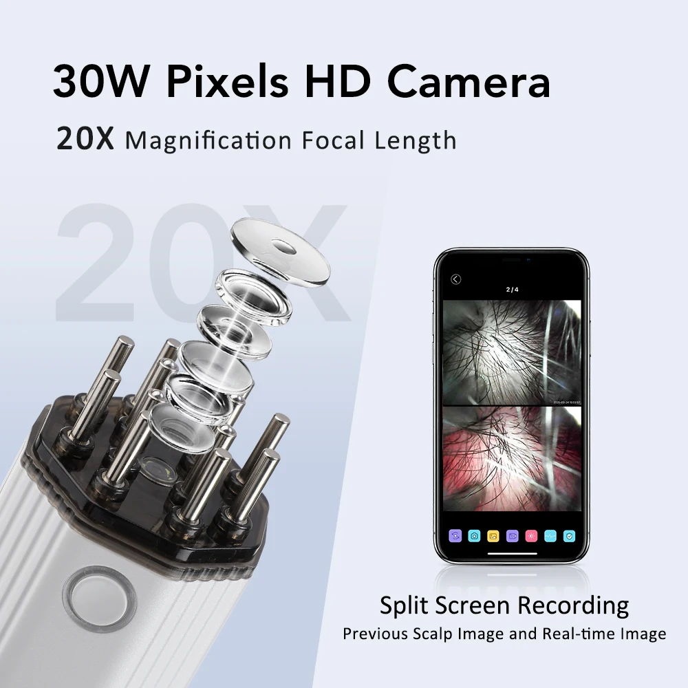 Рисунок 6 - Визуальный аппликатор для кожи головы